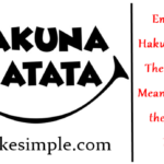 Embracing Hakuna Matata