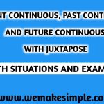 Past Continuous Tense Situation